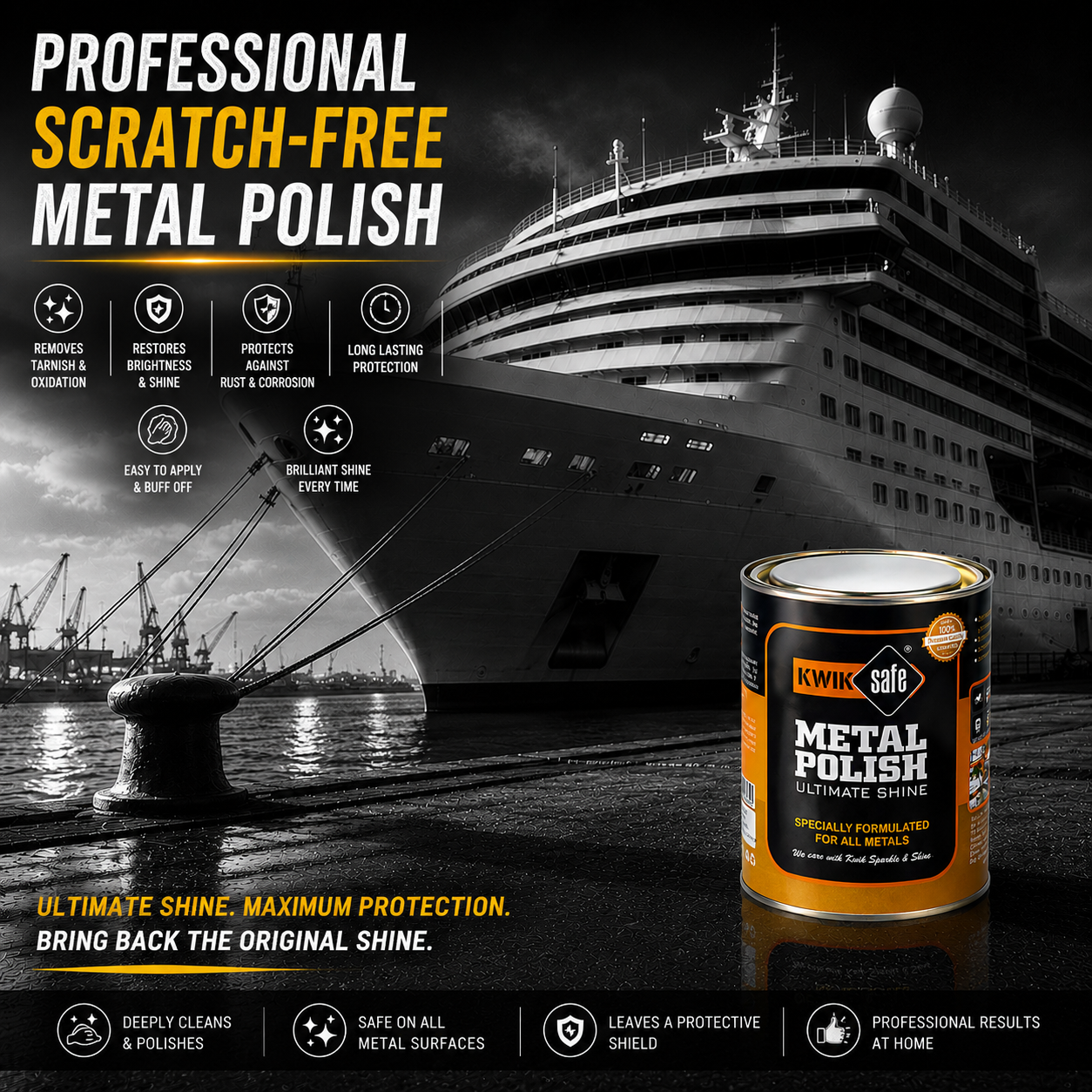 metal polish (1kg) for vehicle/ industrial/ house hold/ antiques