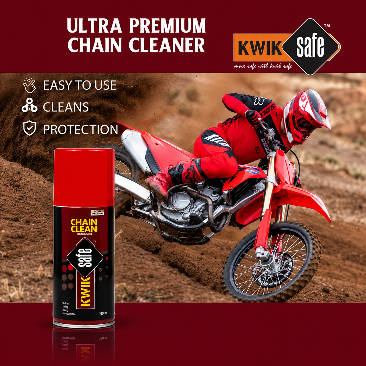chain cleaner spray-150ml