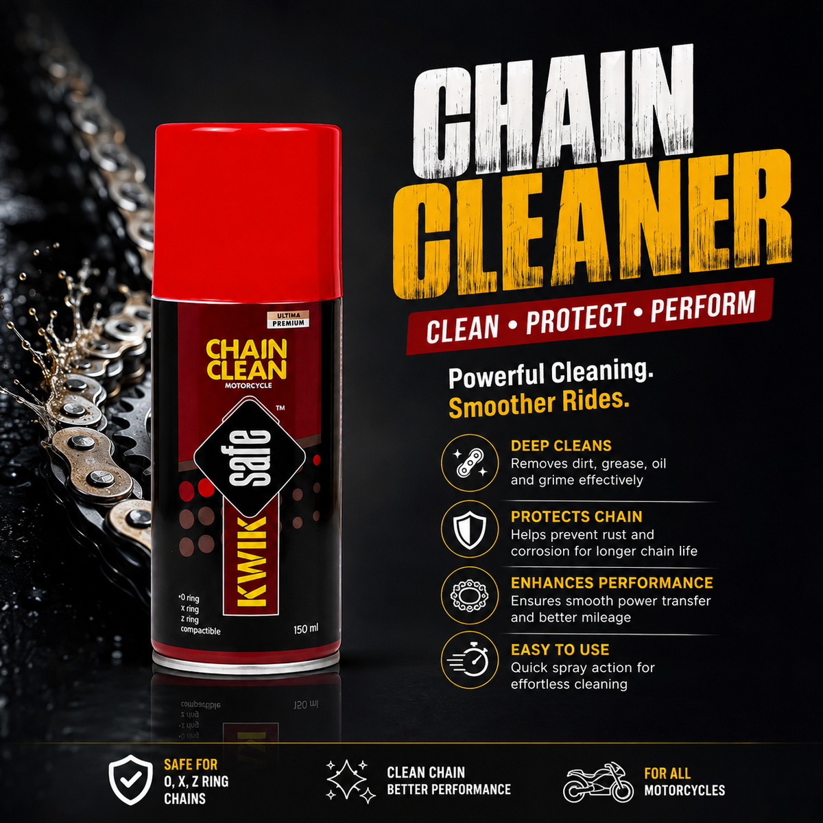 chain cleaner spray-150ml
