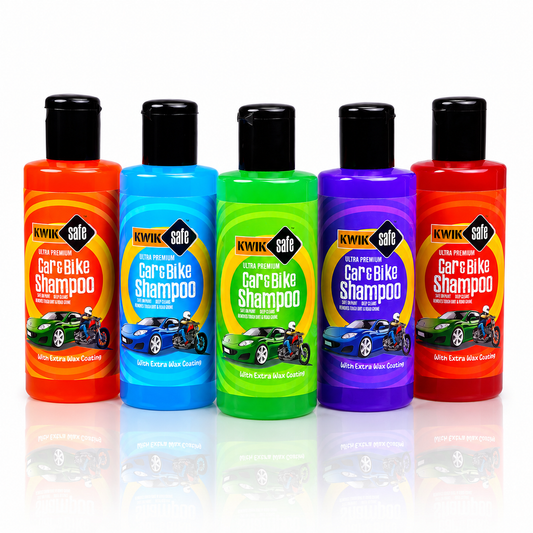 CAR & BIKE WASH SHAMPOO 200 ML X 5 NOS
