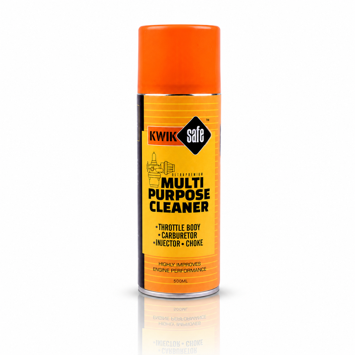 throttle body, carburetor, injector & choke cleaner spray - 500ml