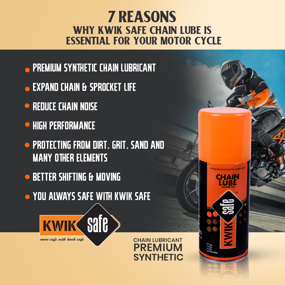 COMBO OF 150 ml CHAIN CLEAN & LUBE - Image 3