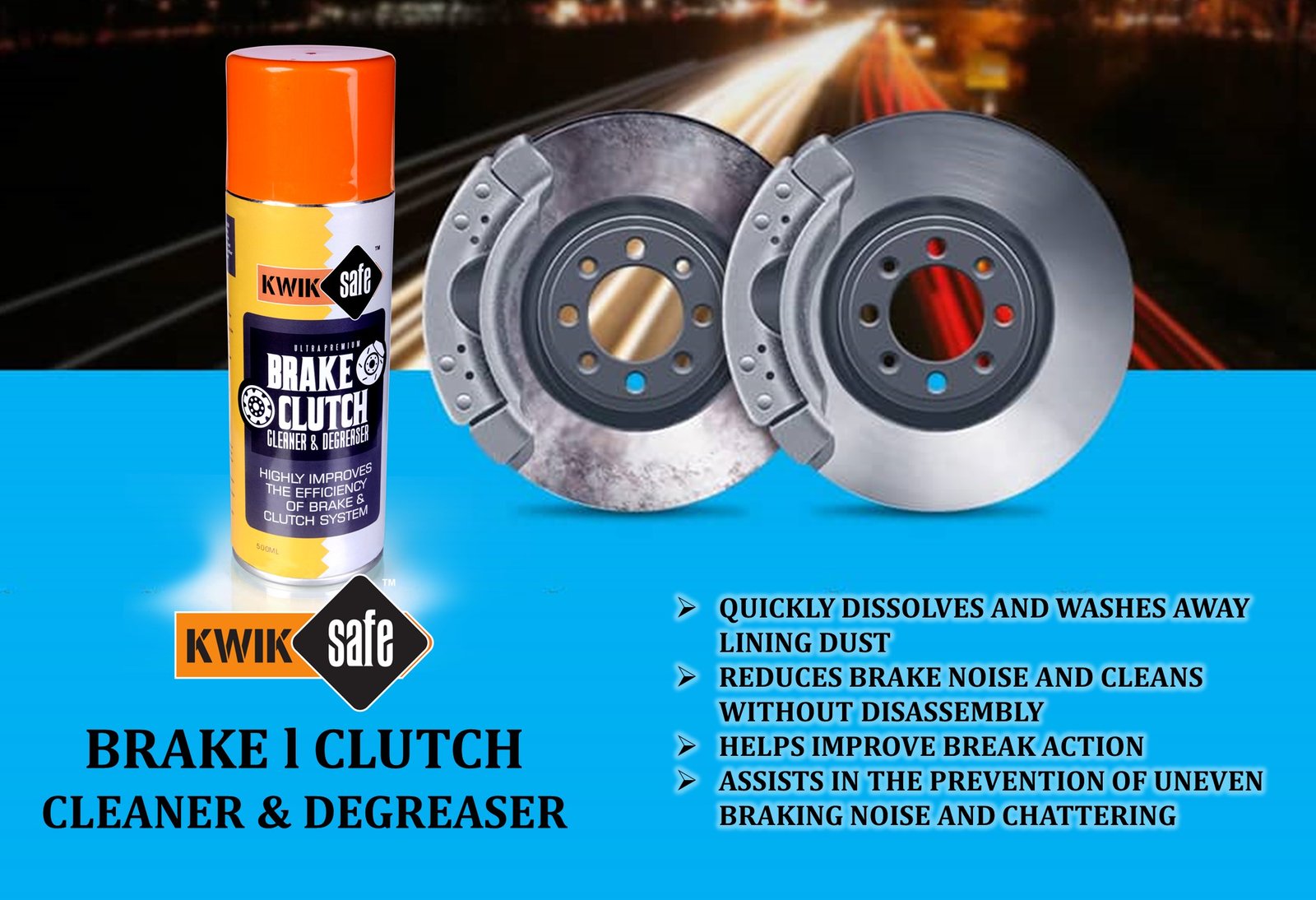 BRAKE & CLUTCH CLEANER 150 ML - Image 3